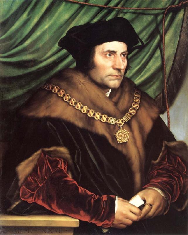Hans holbein the younger Sir Thomas More Germany oil painting art
